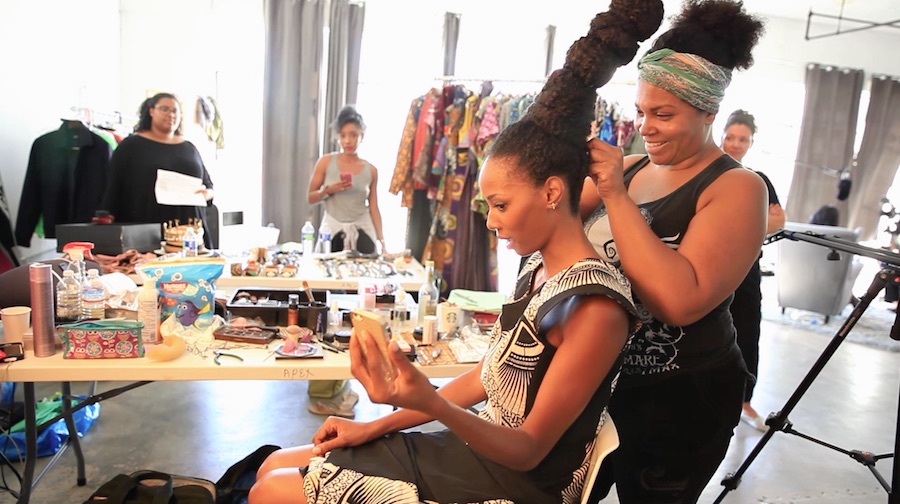 Hollywood Movie Icons in African Fashion