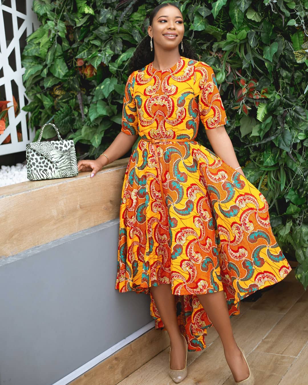 Classy african shop print dresses