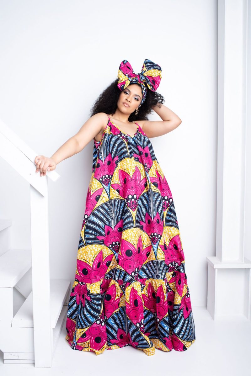 Dress to Impress in Ofuure’s African Summer Dresses - Jamila Kyari