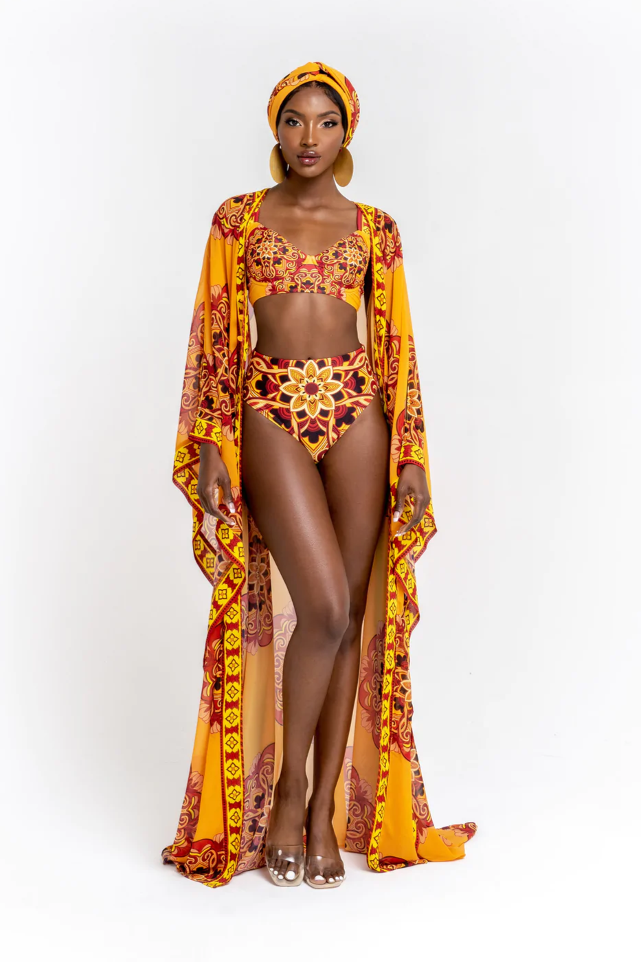 African Print Swimwear