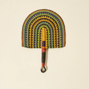 Woven fan from Ghana